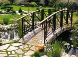 Кованые садовые мостики